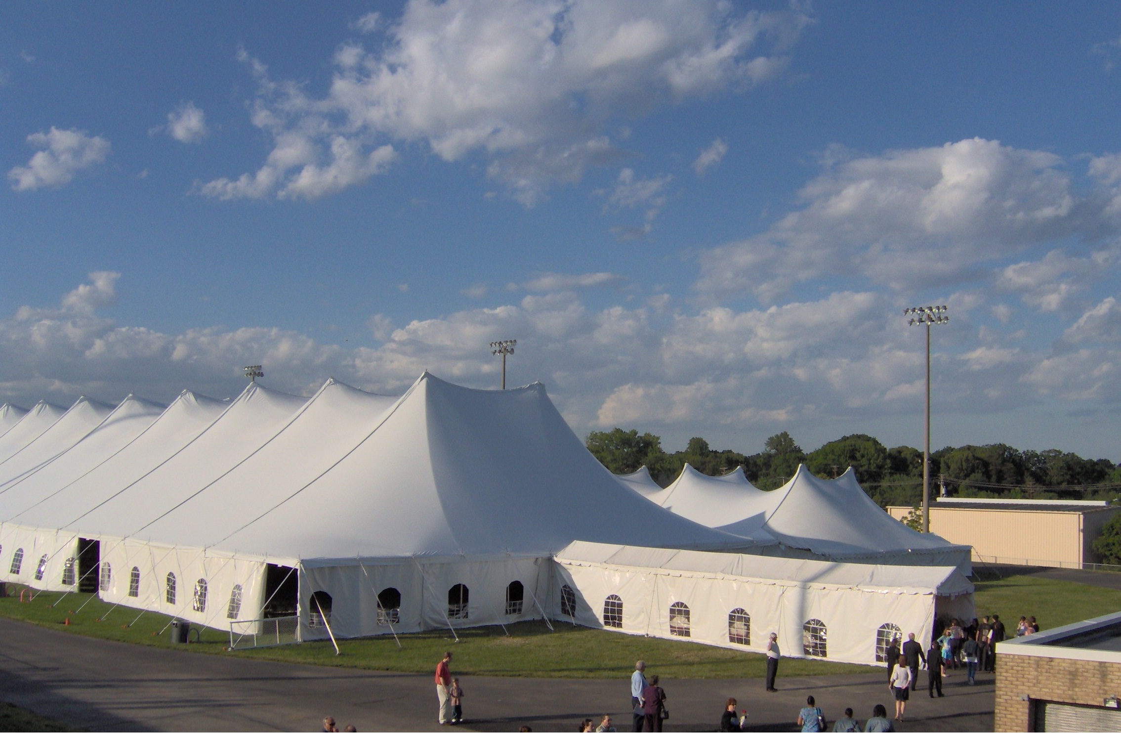 tent for colleges