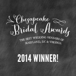 Chesapeake Bridal Awards Winner 2014