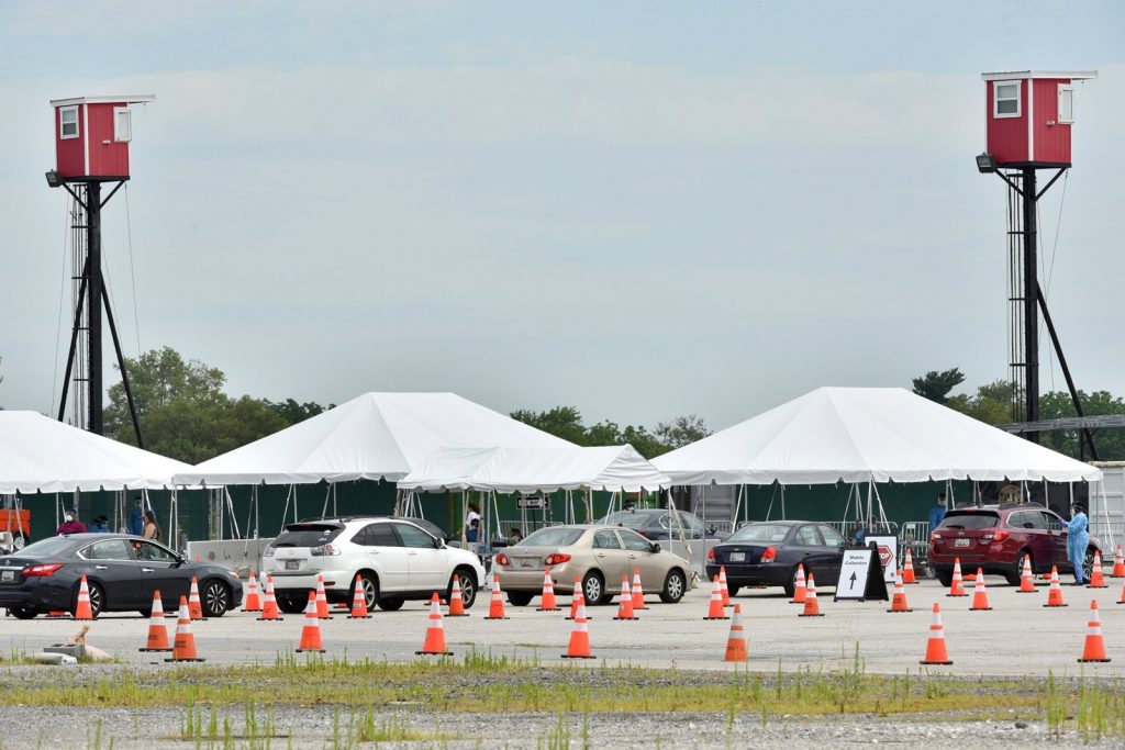 Drive Through Testing Tents